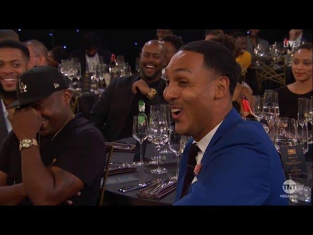 Anthony Anderson Roasts LeBron James &  JR Smith at 2018 NBA Awards