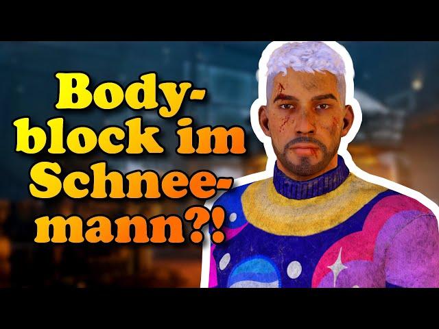 Bodyblock im Schneemann?! | Überlebende | Dead by Daylight Deutsch #1134