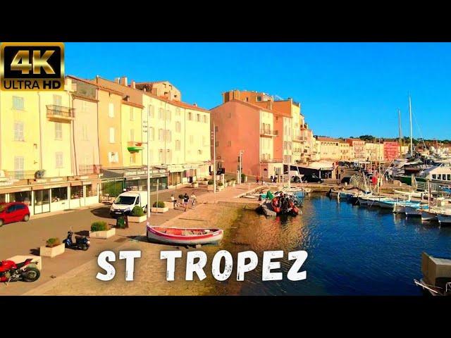 Saint-Tropez  France Riviera Walking Tour 2021