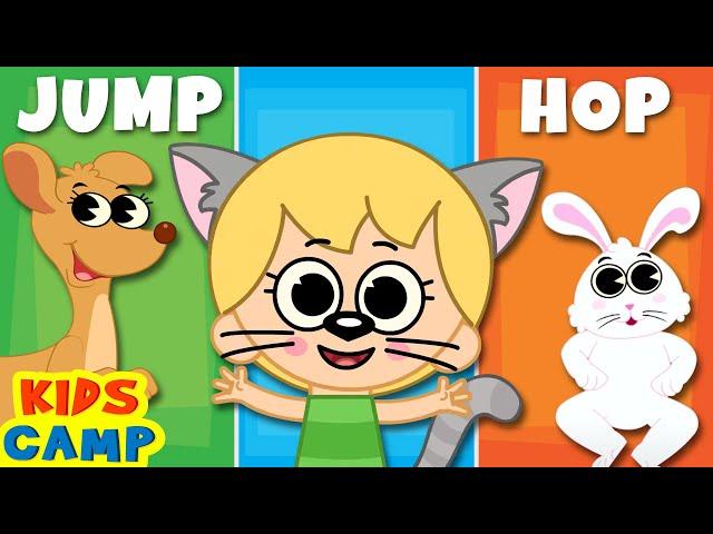   Move It Like The Animals Song | KidsCamp Nursery Rhymes