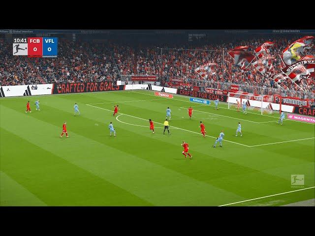 Football Life 2025 + Megapatch v3.1 Gameplay Bundesliga Full MOD. Bayern Munich vs VfL Bochum.