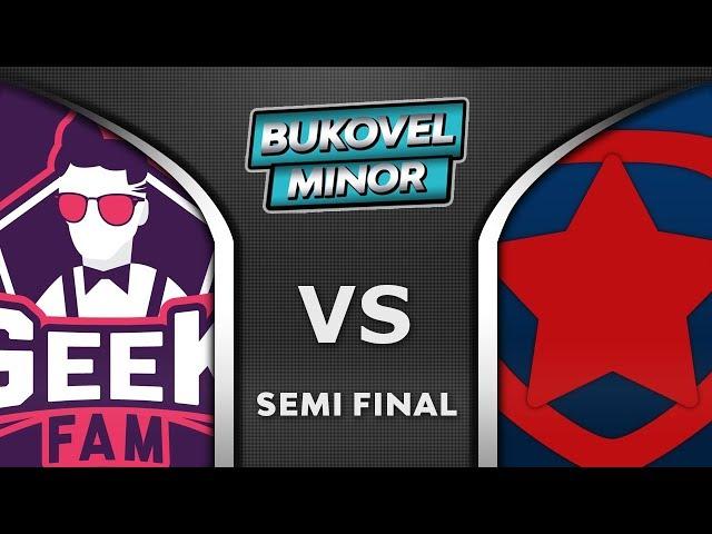 Geek Fam vs Gambit Semi Final Bukovel Minor 2020 Highlights Dota 2