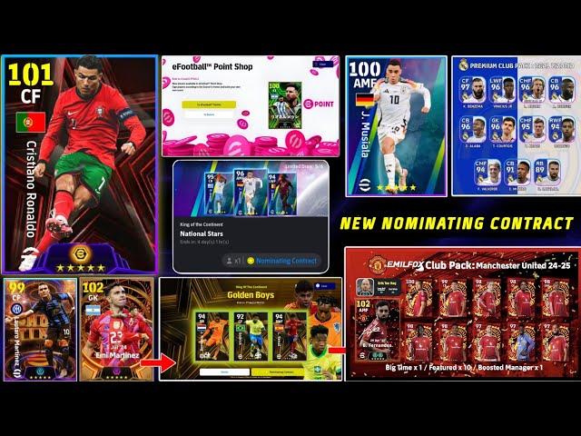 eFootball™ 2025 New Nominating Pack & New Version Update Free Epics, Coins Events, Campaign