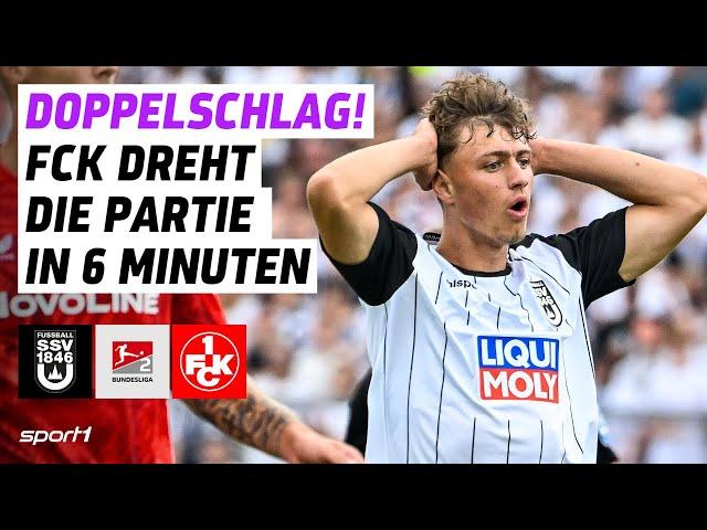 SSV Ulm 1846 - 1. FC Kaiserslautern | 2. Bundesliga Tore und Highlights 1. Spieltag