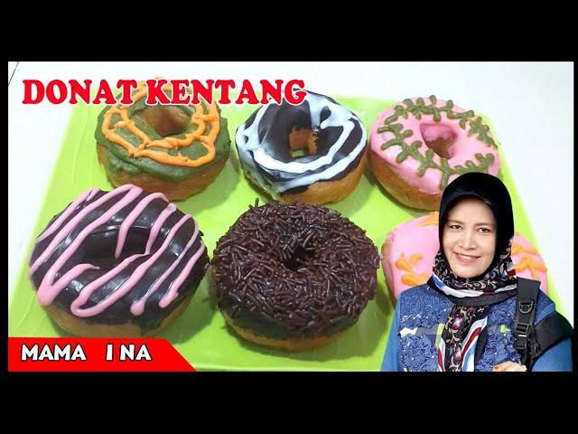 Donat kentang no cetakan no mikser lembut empuk enak tahan lama