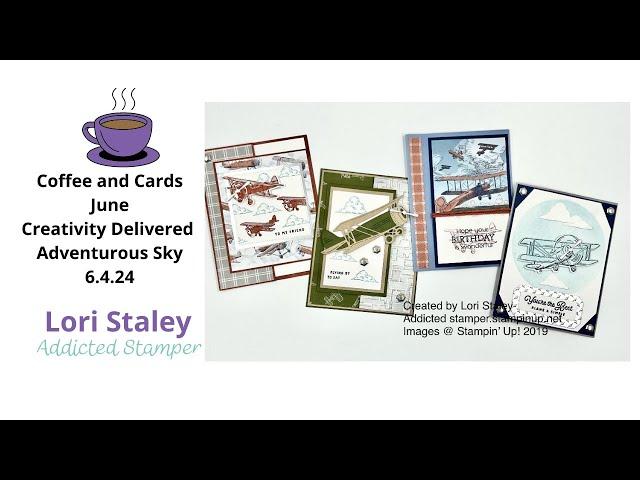 Creativity Delivered Class with Adventurous Sky from Stampin' Up!