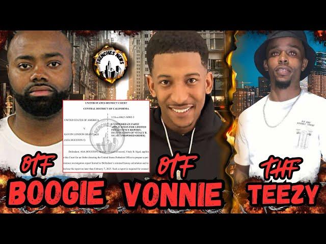 OTF Vonnie & Boogie Filed Exparte Motion In Murder For Hire | THF Teezy motion Granted 