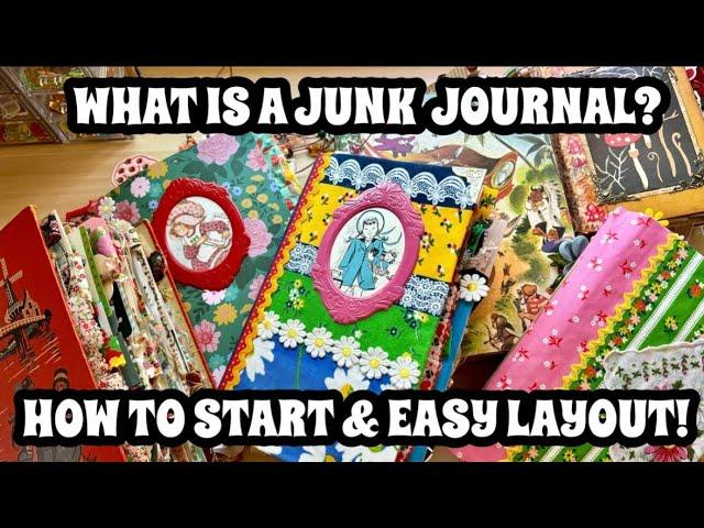 Junk Journaling For Beginners / What Is a Junk Journal? / Using a Junk Journal / Supplies You Need