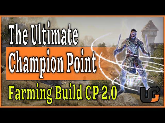 ESO EXP / CP Farming Build | Champion Point 2.0 Farming | 1 Bar PvE build