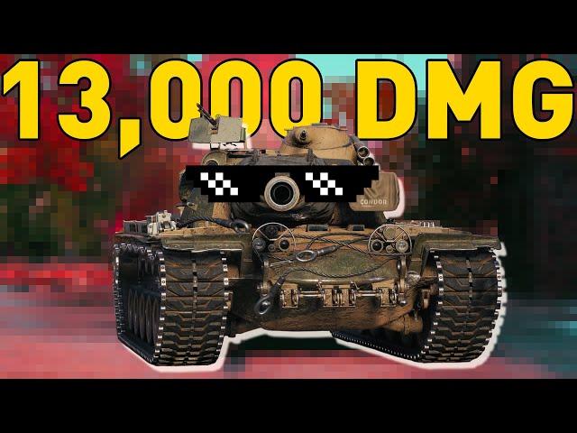 T110E5 SMASHES 13,000 in World of Tanks!