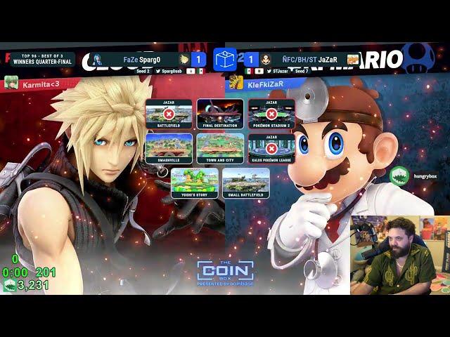 Sparg0 (Cloud) vs JaZaR (Dr. Mario) - Coinbox #75 | 14 Sep '23