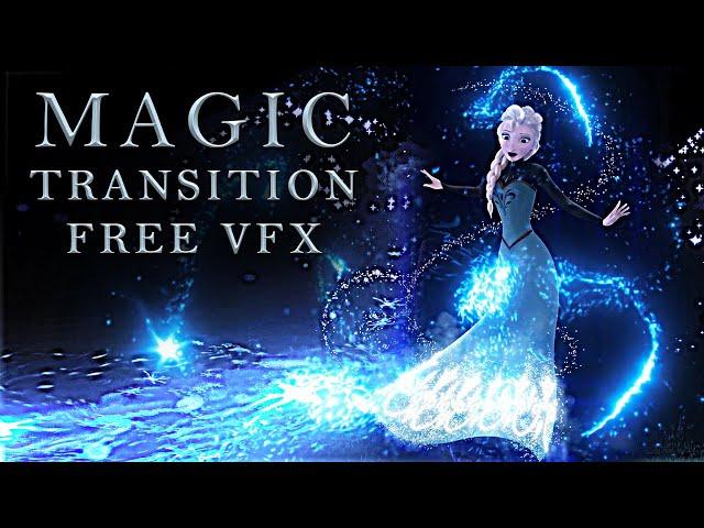 Ice Magic Transformation ◈ FREE effect Overlay Magic Particles Transition ◈ Frozen Inspired Power