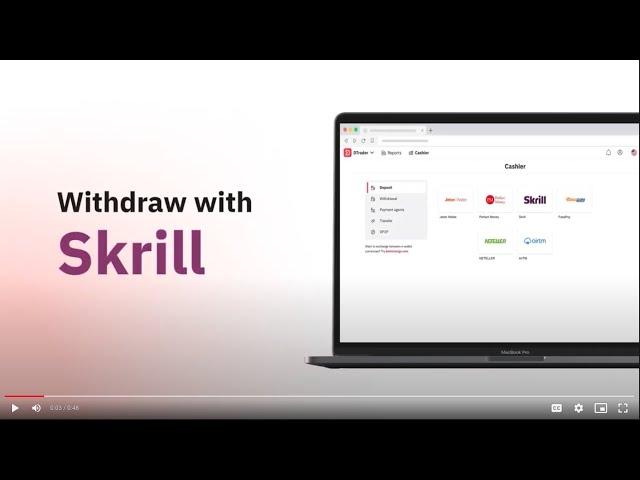 How to Withdraw with Skrill