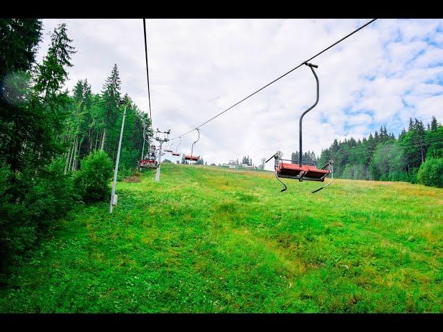 Bukovel in summers (Ukraine)