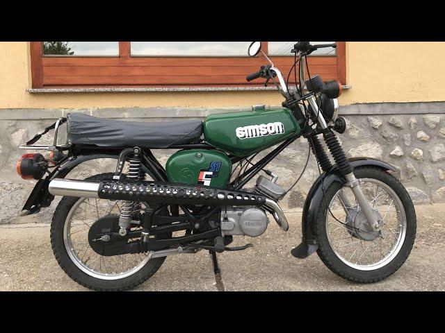 Simson S51/1E1-H 1990 Billardgrün