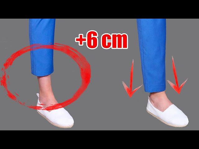 How to lengthen women's pants at home easily!