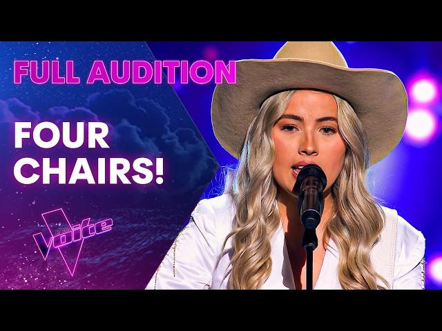 Phenomenal 18-Year-Old COUNTRY singer turns ALL CHAIRS