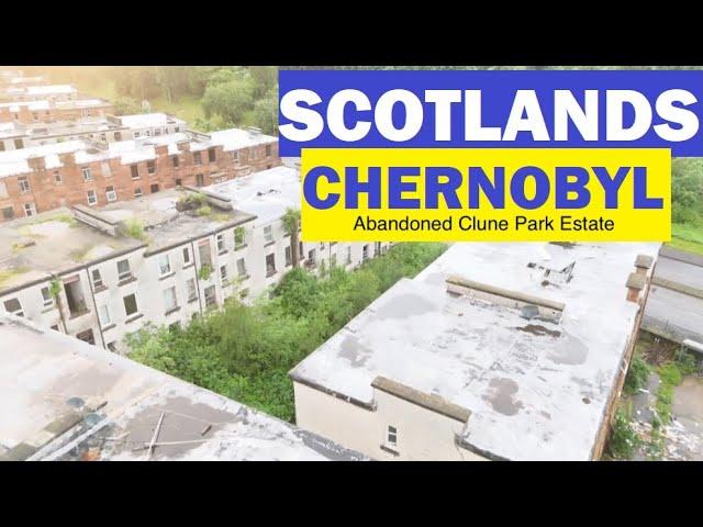 SCOTLANDS CHERNOBYL- The Abandoned Clune Park Estate  #drone #audits #scotland #abandoned #pinac