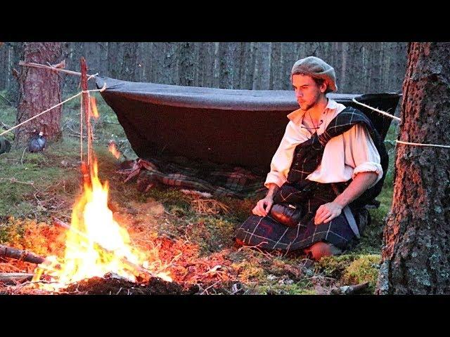 Historical Bedroll Shelter | Overnight Highlander Camp