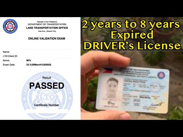 2 yrs to 8 -10 yrs expired license?Mag eexam paba sa LTO kahit may CDE Certificate na?