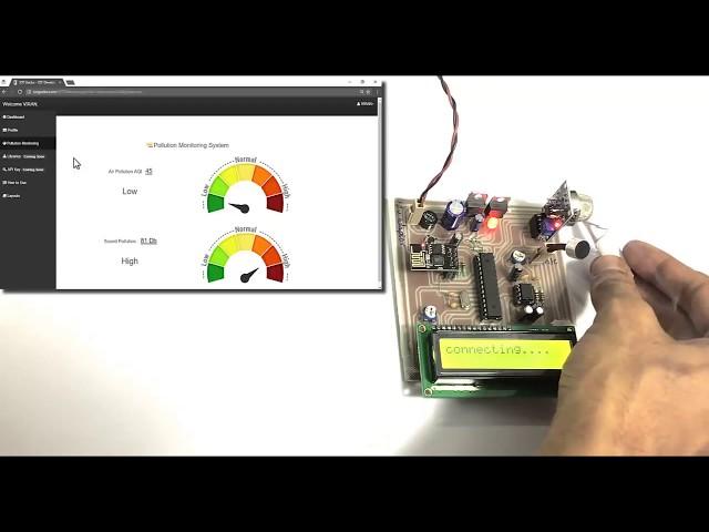 IOT Air & Sound Pollution Monitoring System