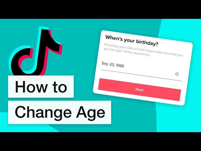 How to Change Your Age on Tiktok (2022)