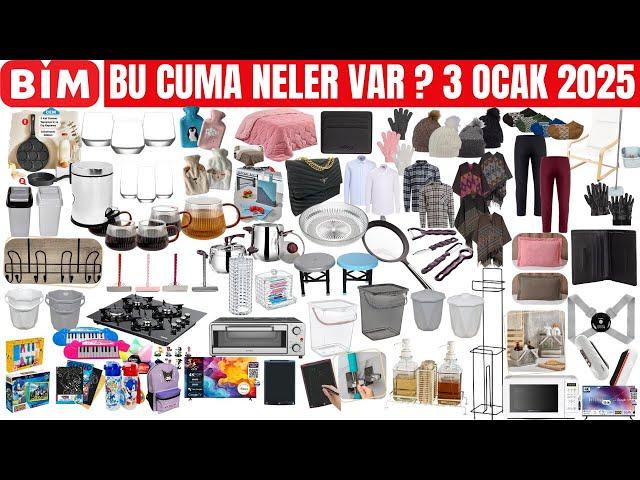 BU CUMA BİM'DE NELER VAR ? | BİM 3 OCAK 2025 | EV GEREÇLERİ MUTFAK ÇEYİZ | BİM İNDİRİM KAMPANYALARI