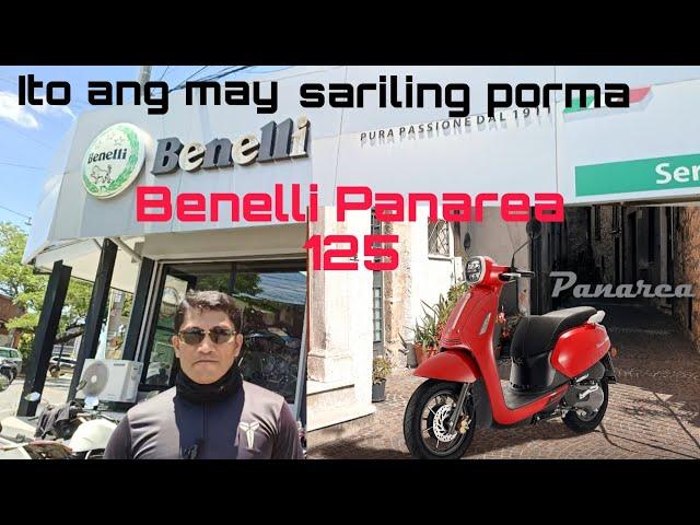 Ang unit na may angking porma Benelli Panarea 125 @byahenifrank1015