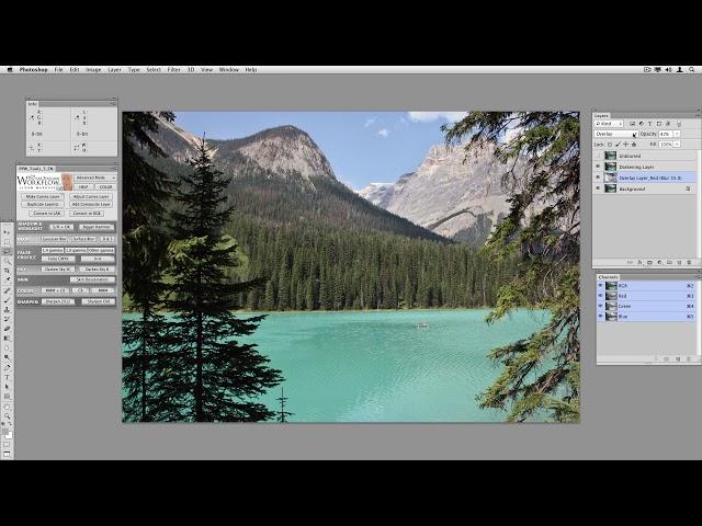 Modern Photoshop Color Workflow by Dan Margulis - Chapter 01   Emerald Lake MOD HD