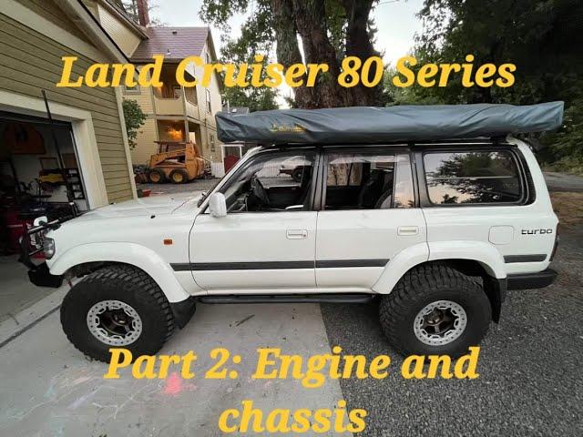 Land Cruiser 80 Series Part 2: Engine and drivetrain with chassis
