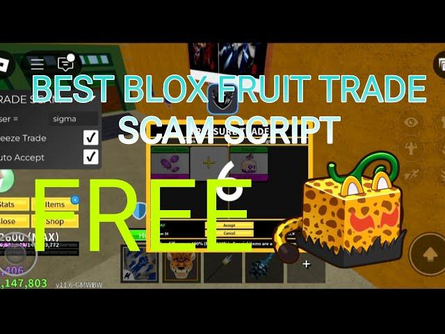 BEST BLOX FRUIT TRADE SCAM SCRIPT 2025 (SCRIPT IN COMMENTS OR DESCRIPTION)