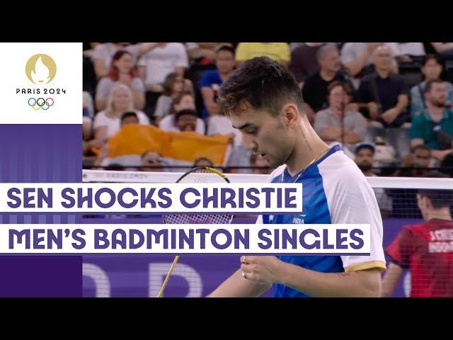 Lakshya Sen enters round of 16 in men's badminton singles  | Paris 2024 highlights