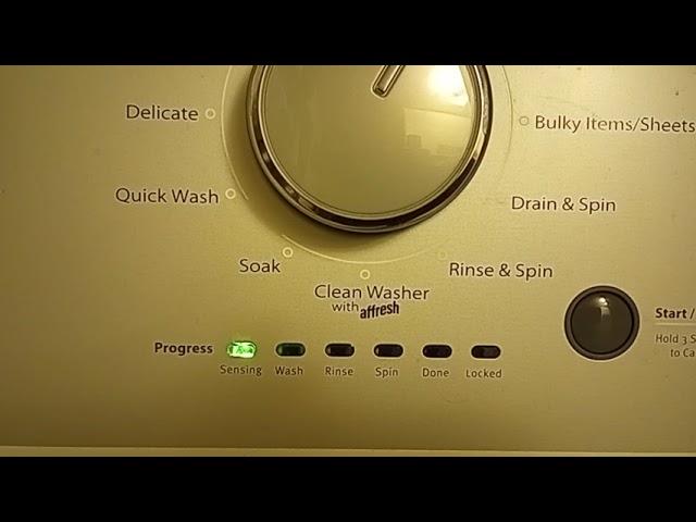 THE WHIRLPOOL WTW4816 WASHER MOVIE 30- SUPER WASH CYCLE