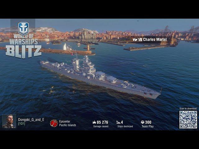 World of Warships Blitz: Charles Martel