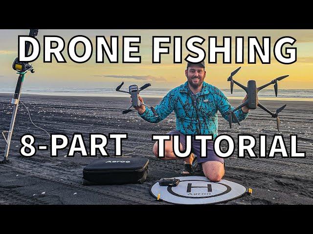 A Complete Guide to DRONE FISHING ft Aeroo Pro & DJI Mavic Air 2 Fishing Tutorial HD