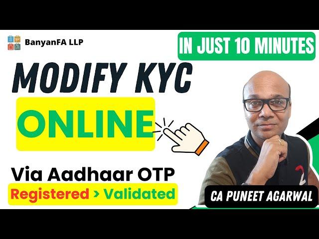 How to Modify Your KYC (Know Your Customer) Online 2024 | Tutorial