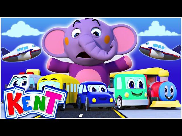 The Vehicle Song - Nursery Rhymes & Kids Songs by Kent The Elephant