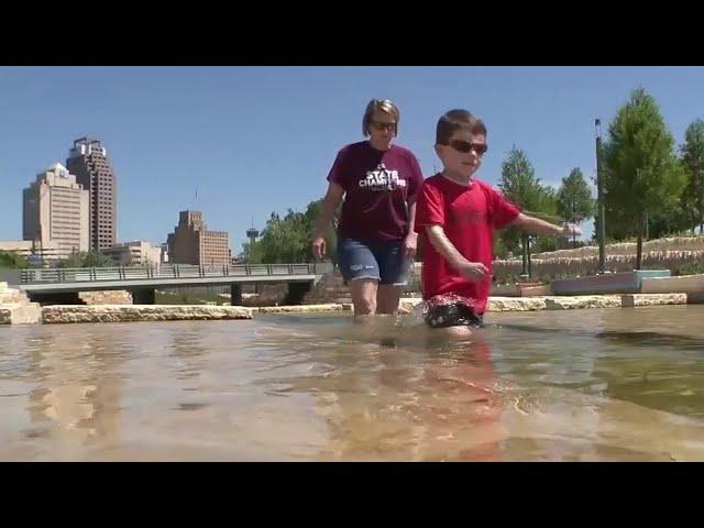 Water in San Pedro Creek Park splash area 'not the cleanest,' official warns