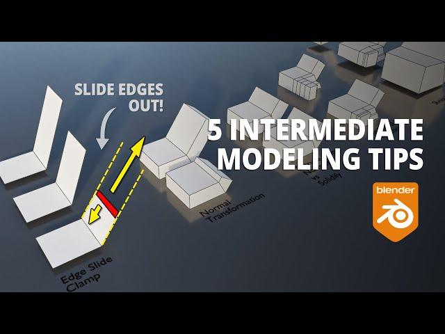 5 Quick And Powerful Blender Modeling Tips To Instantly Improve Your Skills