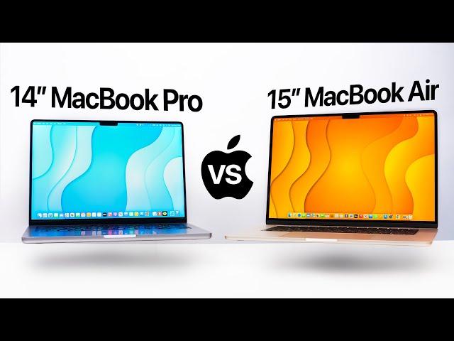 MacBook Air 15 vs MacBook Pro 14  - Which One to Get?