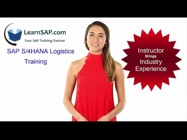 SAP S4HANA Logistics Training | SAP Simple Logistics -  LearnSAP