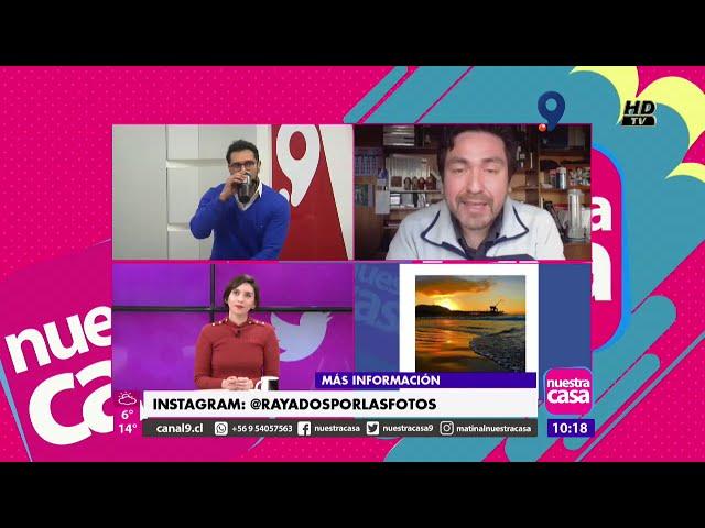 Entrevista en el matinal de Canal 9 de Concepción