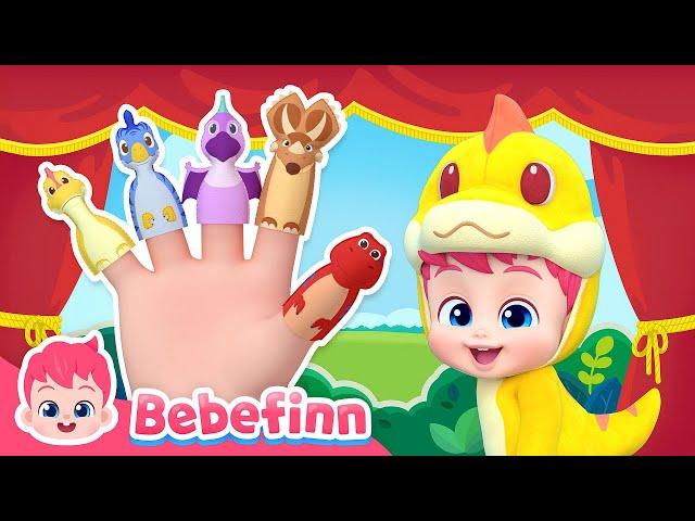 EP120 | Dino Finger Family | Bebefinn Nursery Rhymes for Kids