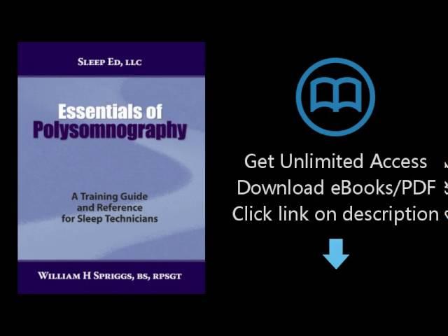 Download Essentials of Polysomnography PDF