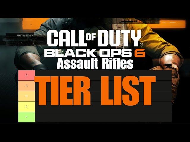 Call of Duty Black Ops 6 Assault Rifles Tier List (Hardcore)