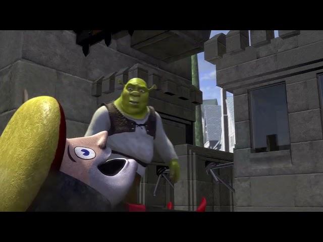 Shrek (2001) Welcome to Duloc Scene