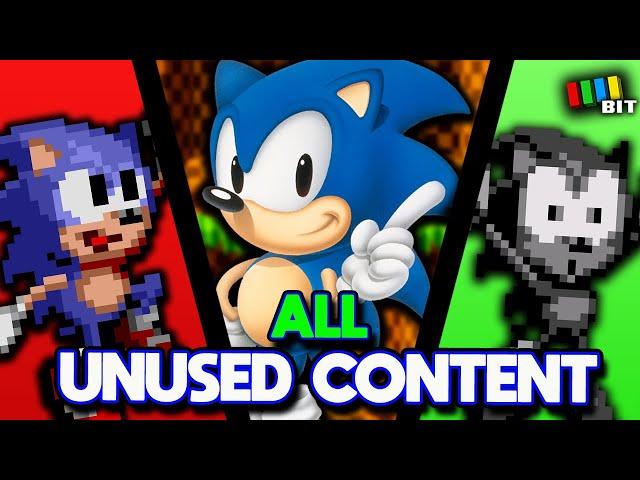 ALL Sonic the Hedgehog 1 + 2 Unused Content | LOST BITS [TetraBitGaming]