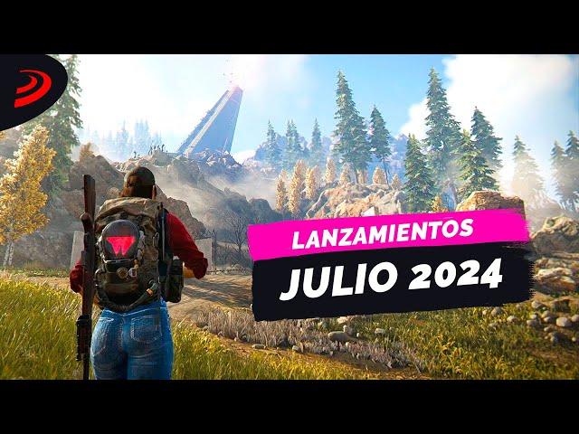 Los 14 MEJORES JUEGOS que SALEN en JULIO de 2024