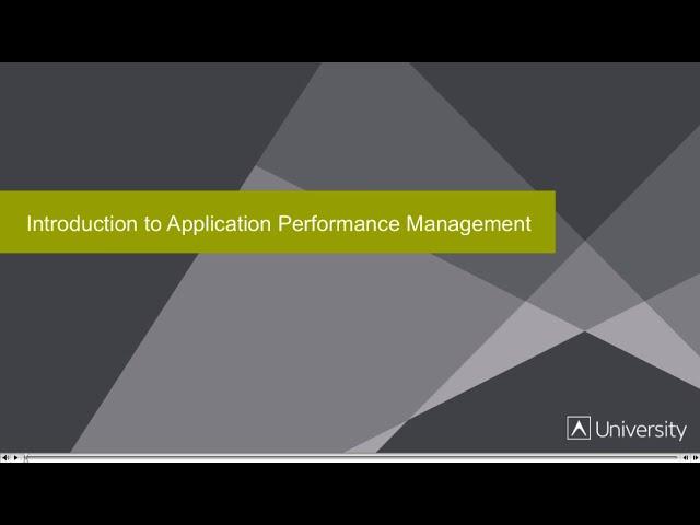 Introduction to APM | AppDynamics