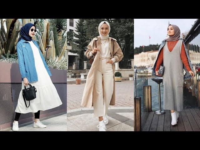 Ide Padu-Padan Busana Ala Korea Buat HIJABER. Ide Gaya Busana Buat LEBARAN.